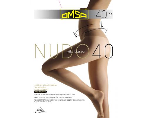 Колготки Omsa NUDO40VBKLGD