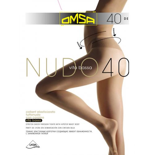 Колготки Omsa NUDO40VBKLGD