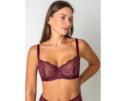 Бюстгалтер мягкий Fluide FLU-7052 Bordeuax